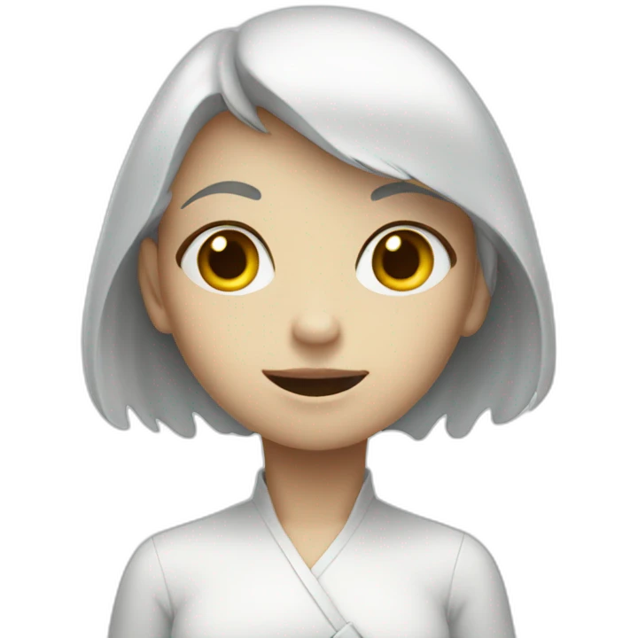 good girl ghost emoji