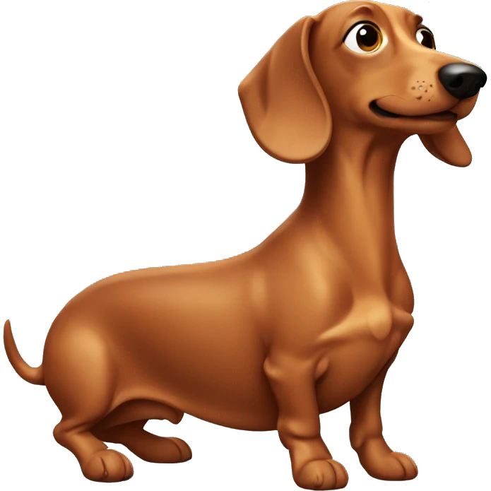 Wiener dog emoji