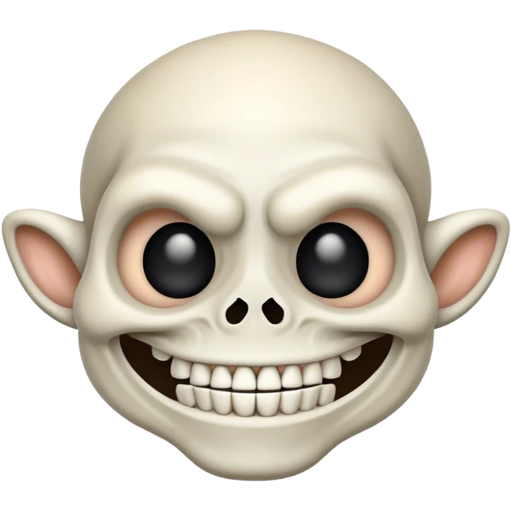 Troll face skull emoji emoji