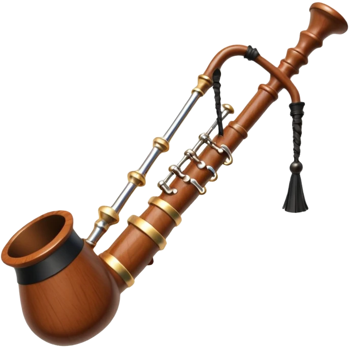 compact scotish bagpipe emoji