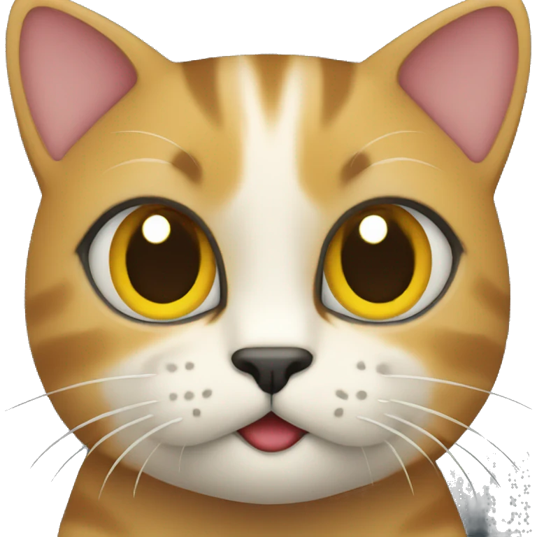 cat coding emoji