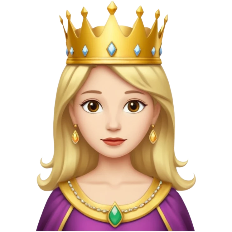 Mujer reina emoji