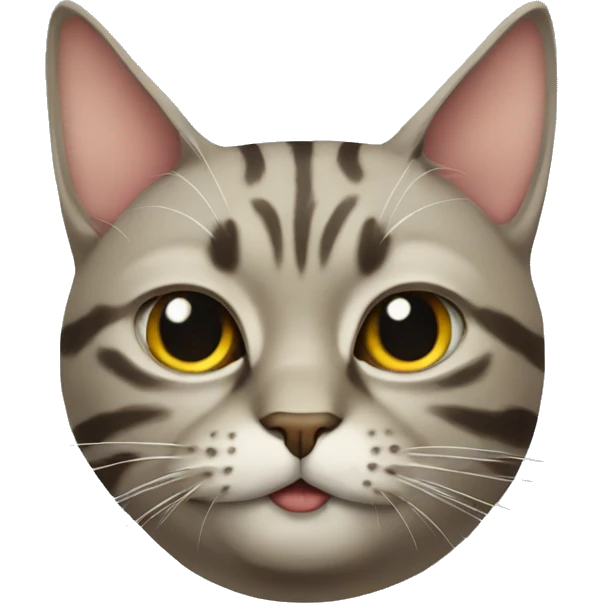Cat smoking emoji