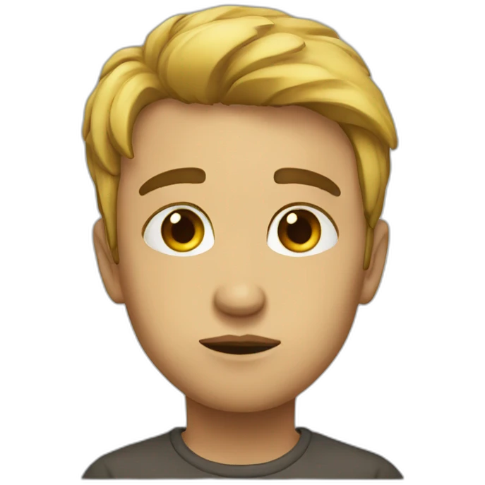 Tristesse emoji