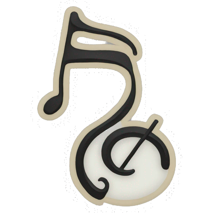 music note sticker emoji