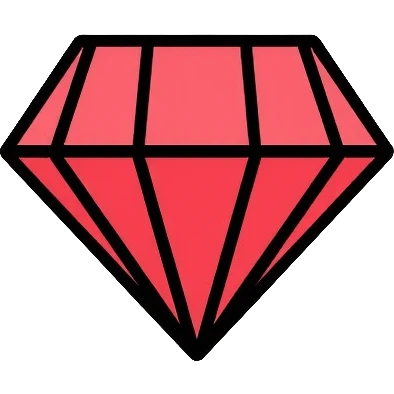 red diamond emoji