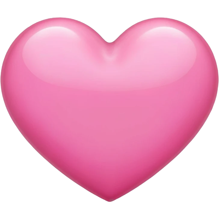 Pink heart  emoji