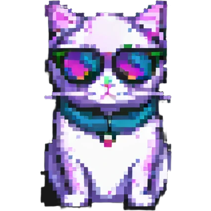 Cat wearing sunglasses emoji