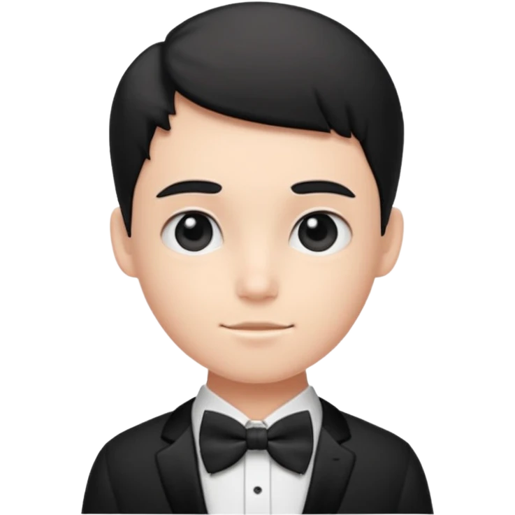  پاپیون سیاه کیوت emoji