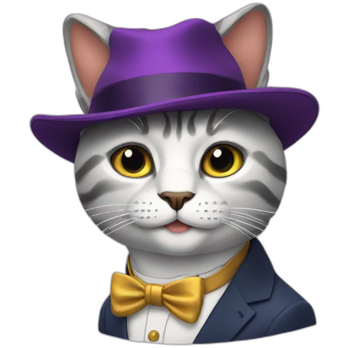 rich cat emoji