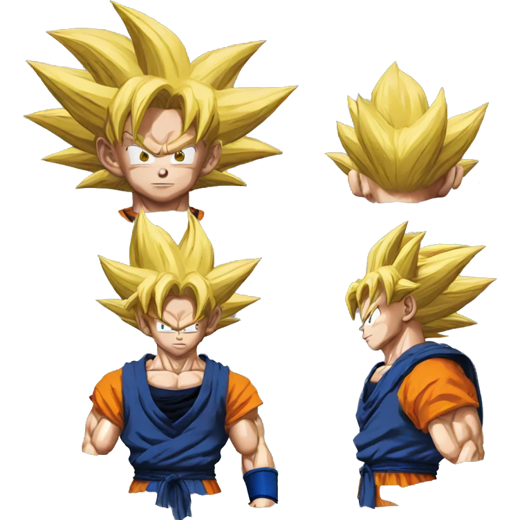 Goku dragon ball z emoji
