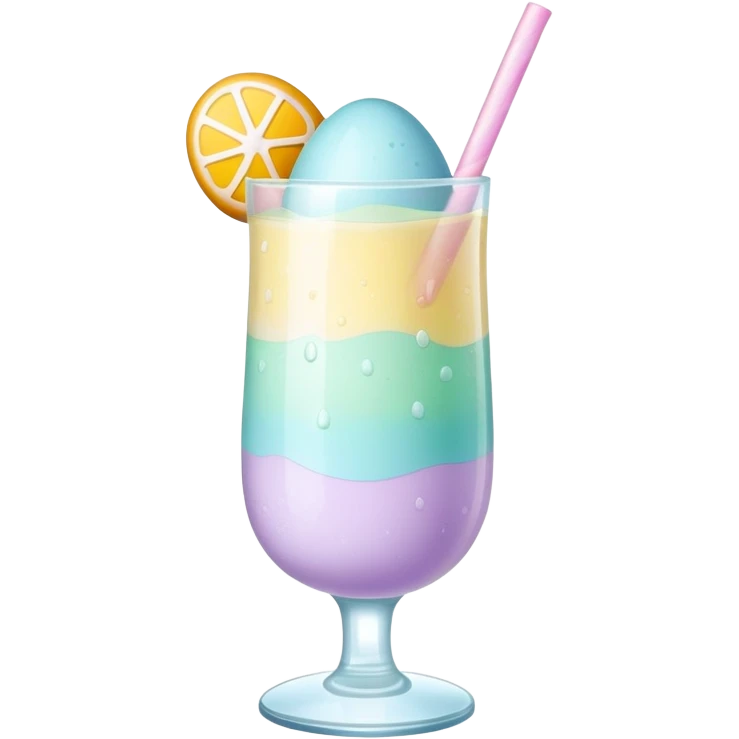 Pastel Easter drink emoji