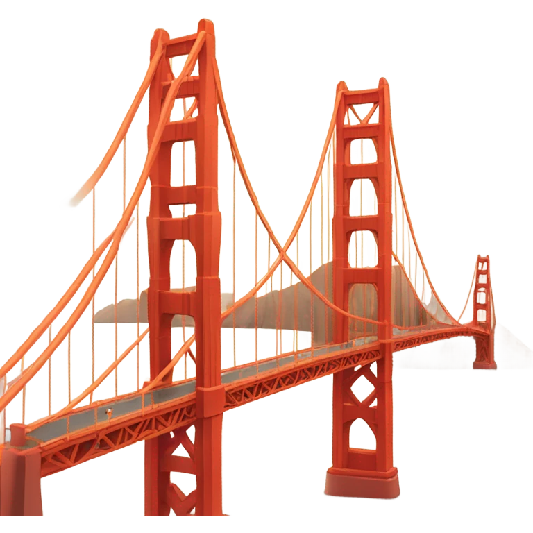 Golden Gate Bridge, San Francisco emoji