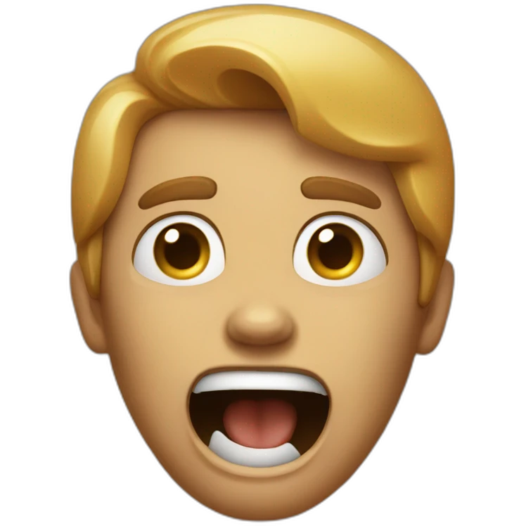 Scream emoji
