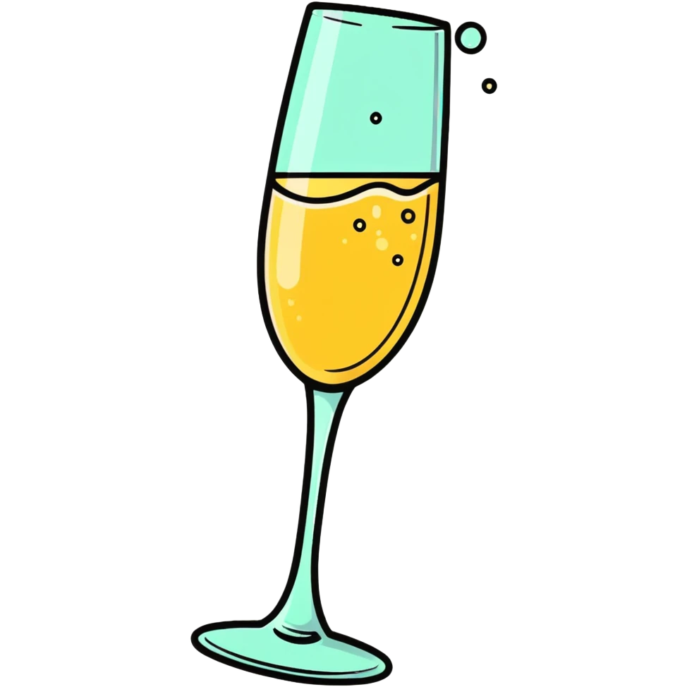 Champagner  emoji