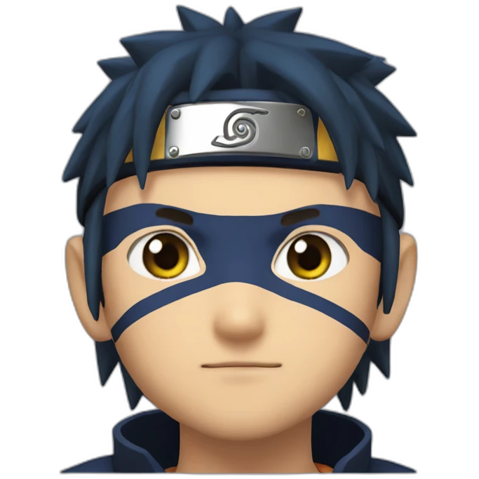 Naruto as a cata emoji