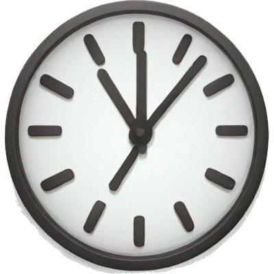clock card emoji