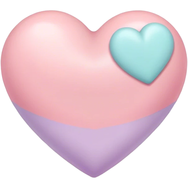 Pastell Herz  emoji