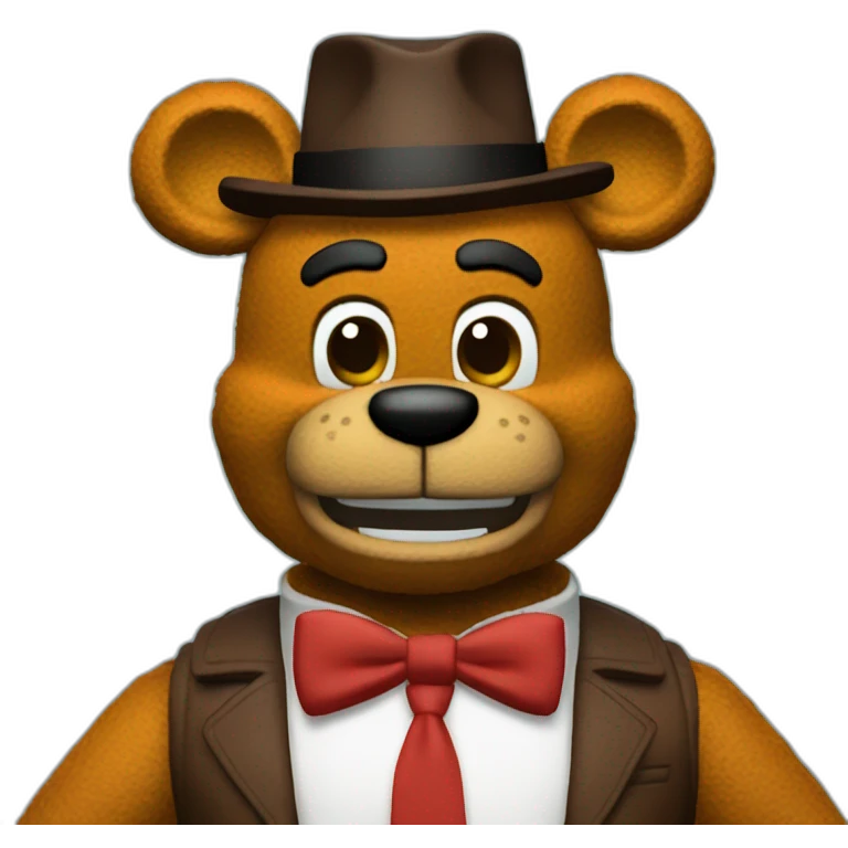 Freddy fazbear tpose emoji