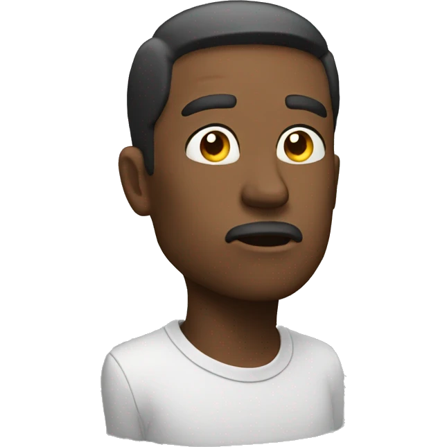 thinking man emoji