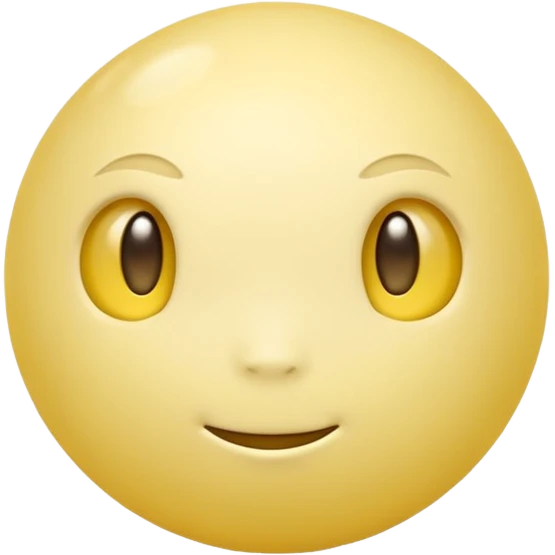 Venus planet emoji, pale grayish yellow sphere, hazy soft texture, simple and round, no text emoji