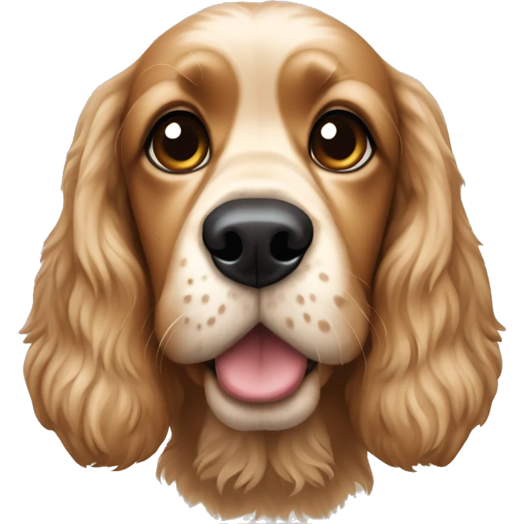 Cocker spaniel emoji