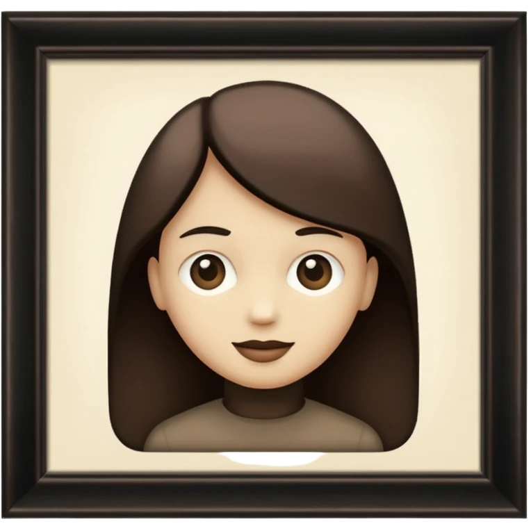 photograph in a picture frame emoji