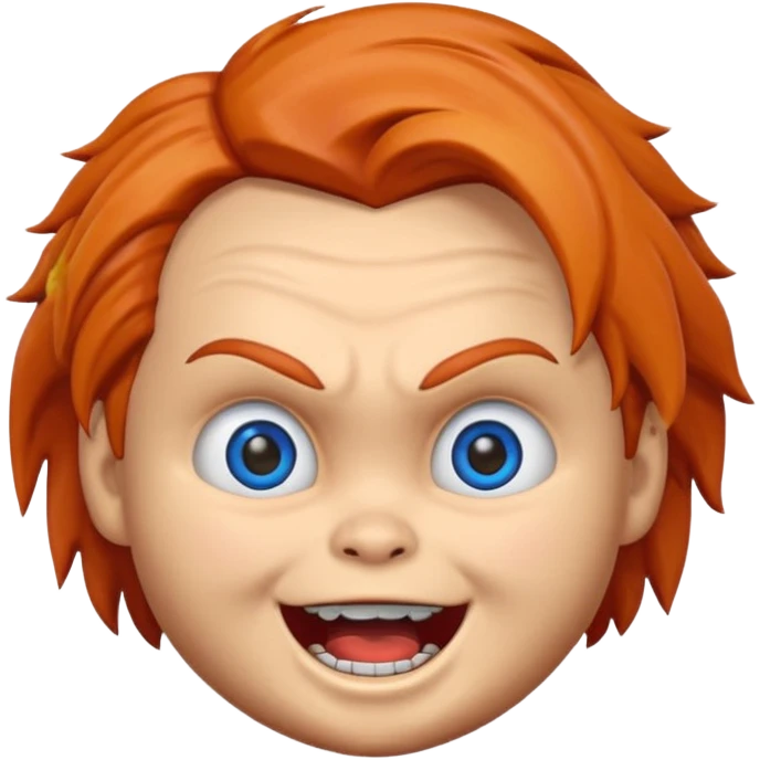 Un emojin de chuky emoji