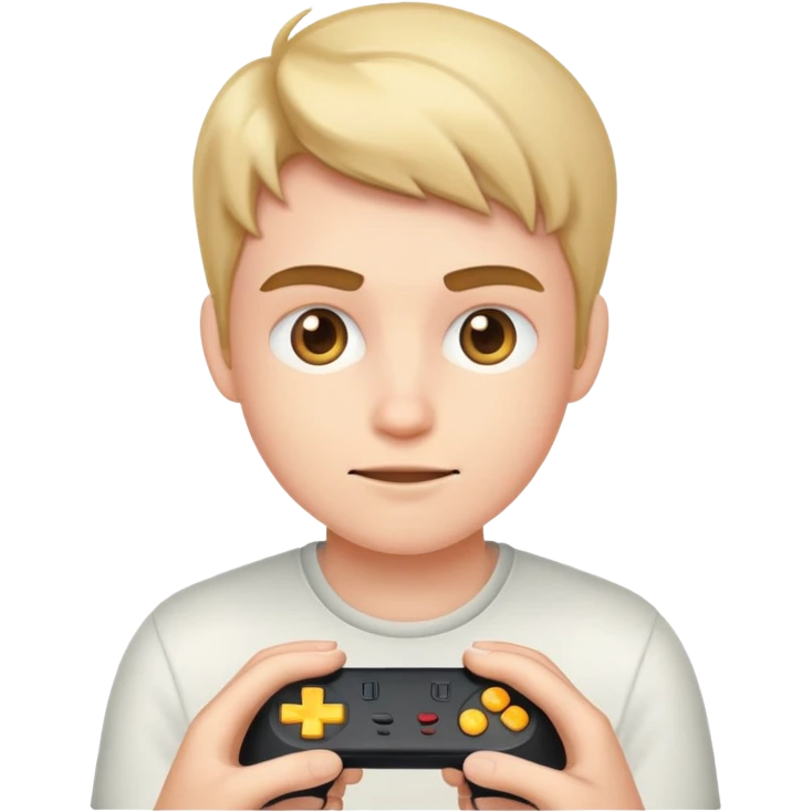 person playing video games emoji