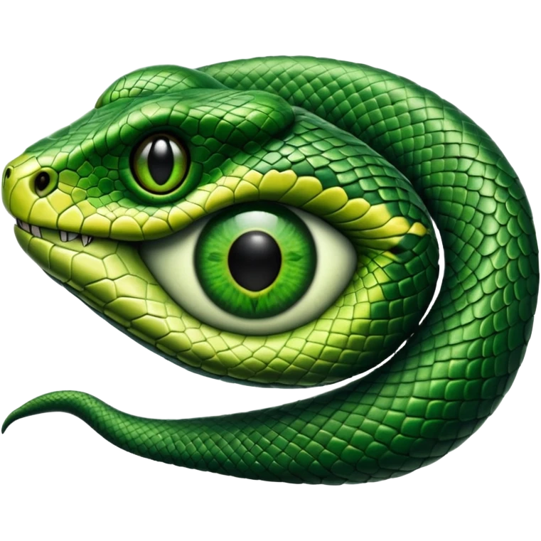 eye of a snake emoji