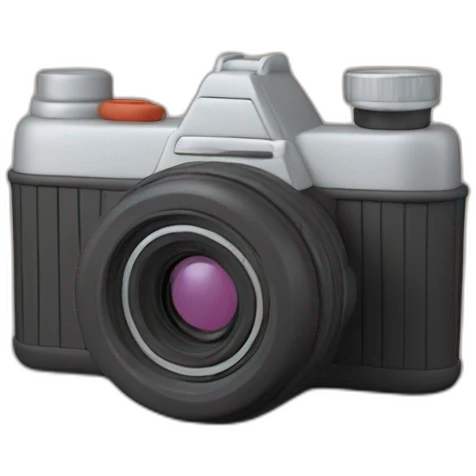 Plasticine Compact Film Camera emoji