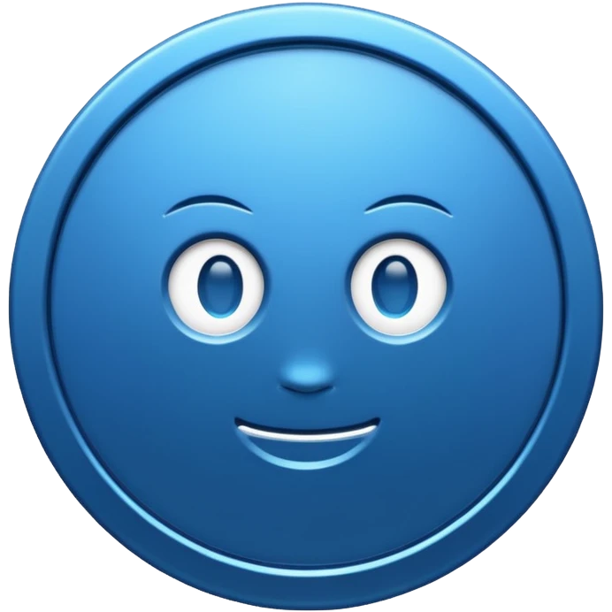 Un v de vérifier dans un cercle bleu emoji