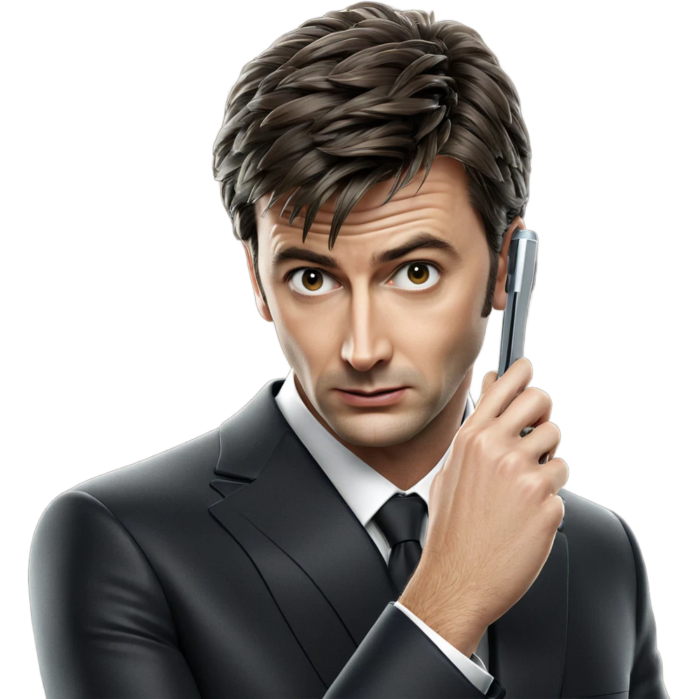 sophisticated man in suit emoji