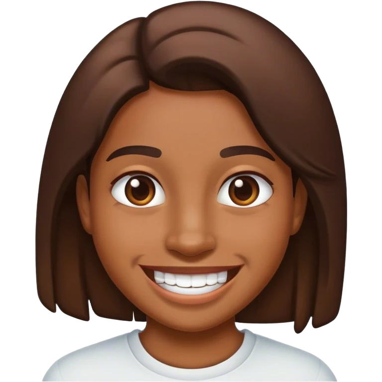 Smiling emoji with grills emoji