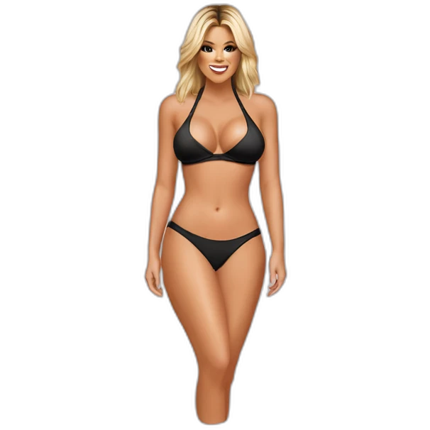 Khloe Kardashian bikini emoji