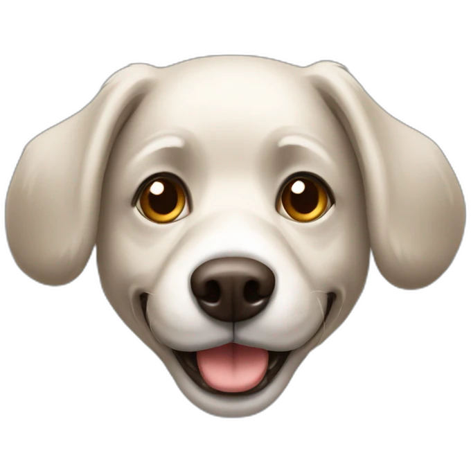 little old dog emoji
