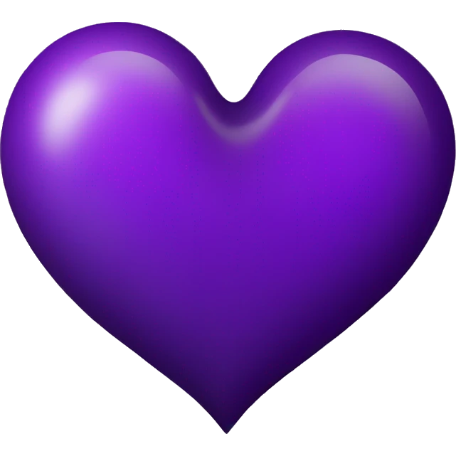 Half purple half black heart emoji