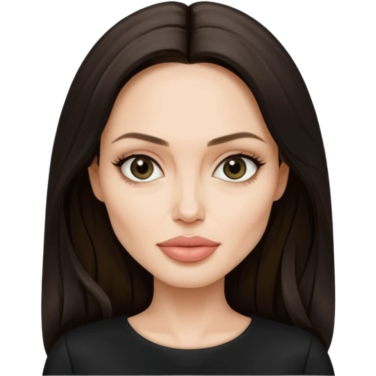 Angelina Jolie up to the waist emoji