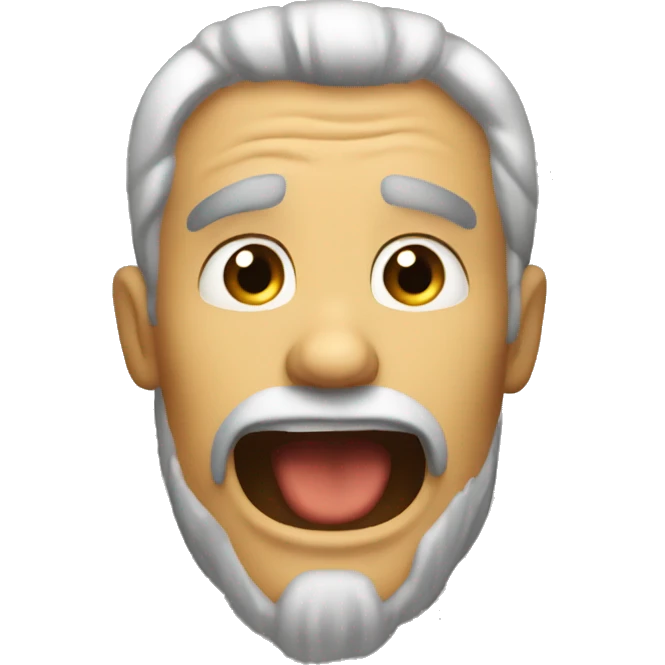 Wow face emoji