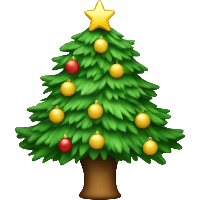 Christmas tree emoji