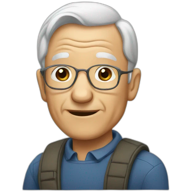 old man emoji