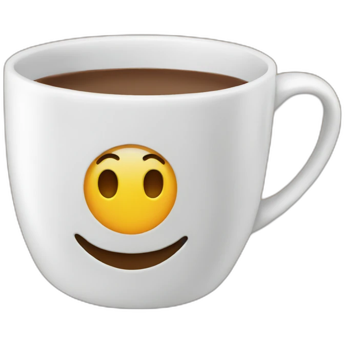 Taza de café  emoji