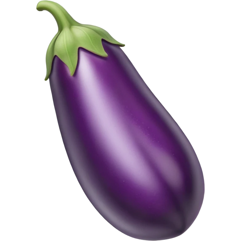 Egg plant with white juice  emoji