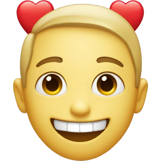 Smiling heart emoji