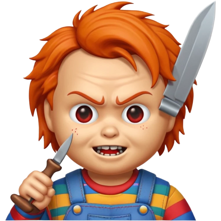 Un emojin de chuky emoji