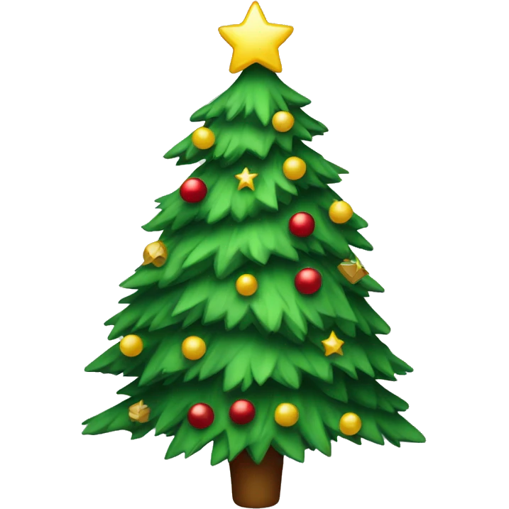 Christmas tree emoji