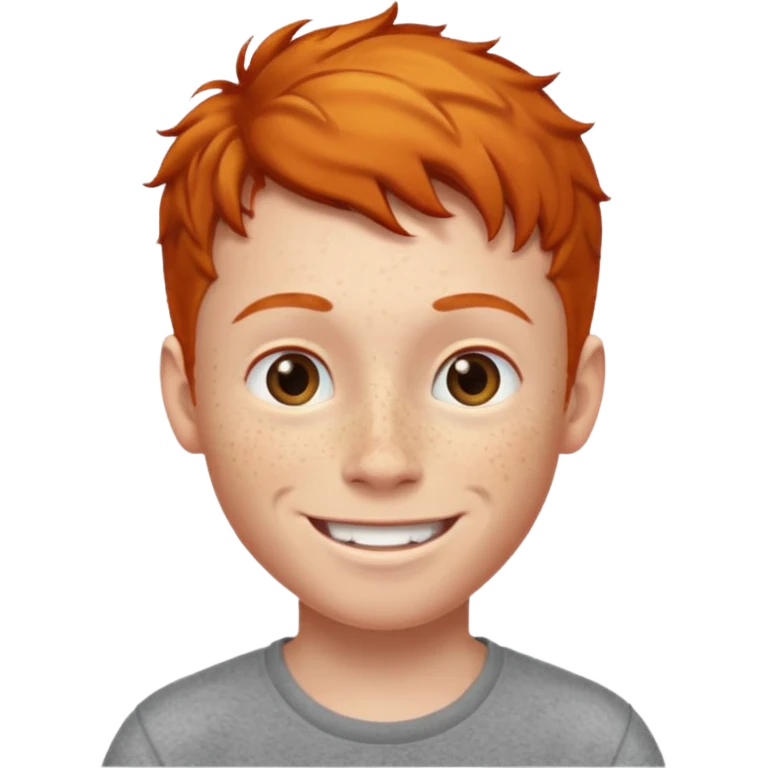 Ginger boy emoji
