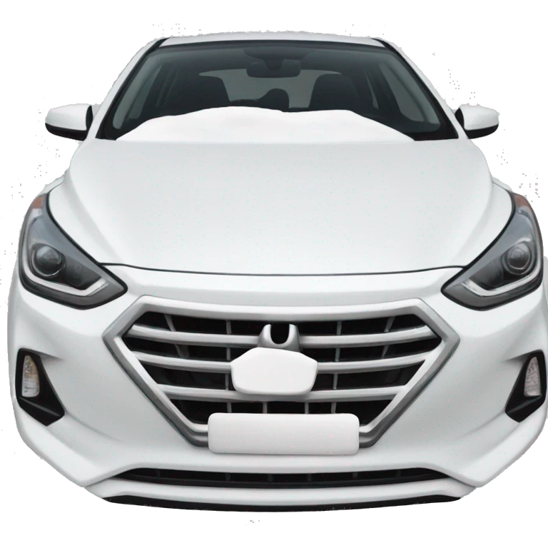 Hyundai Elantra white full option emoji