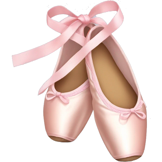 Ballerina pointe shoes emoji