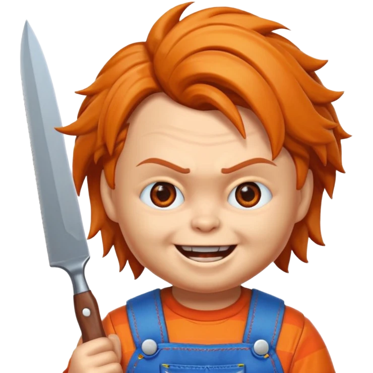 Un emojin de chuky emoji